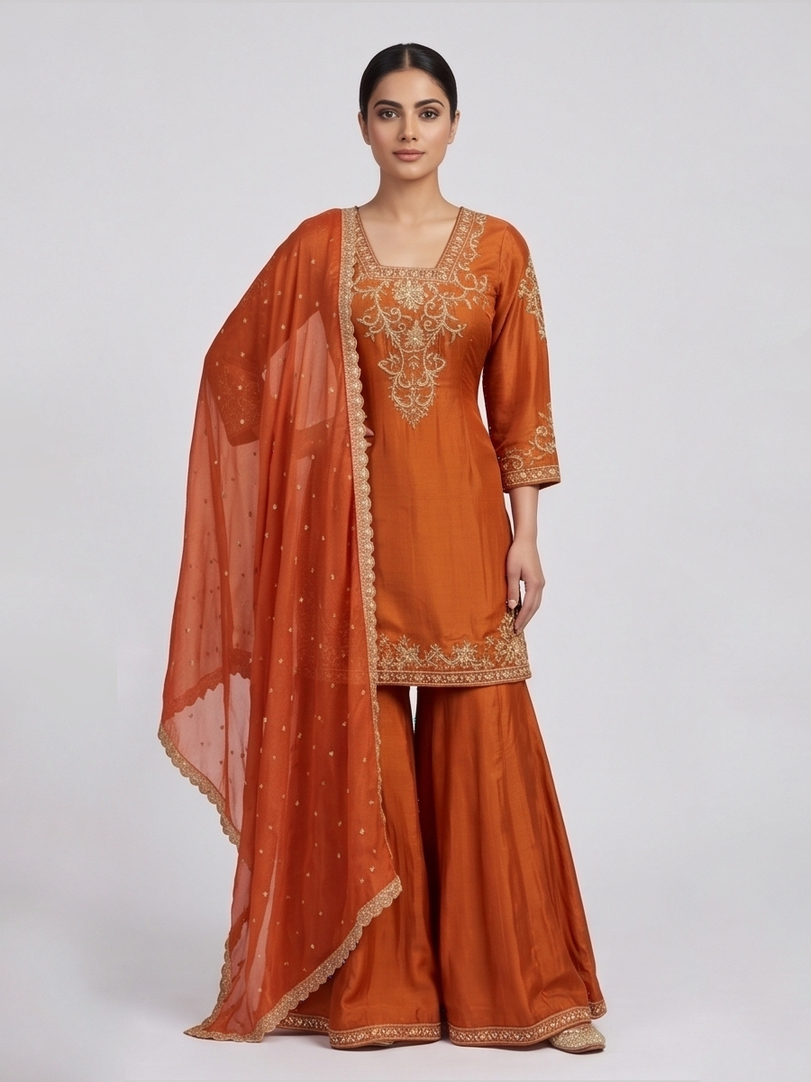 Shahi Dabka Suit