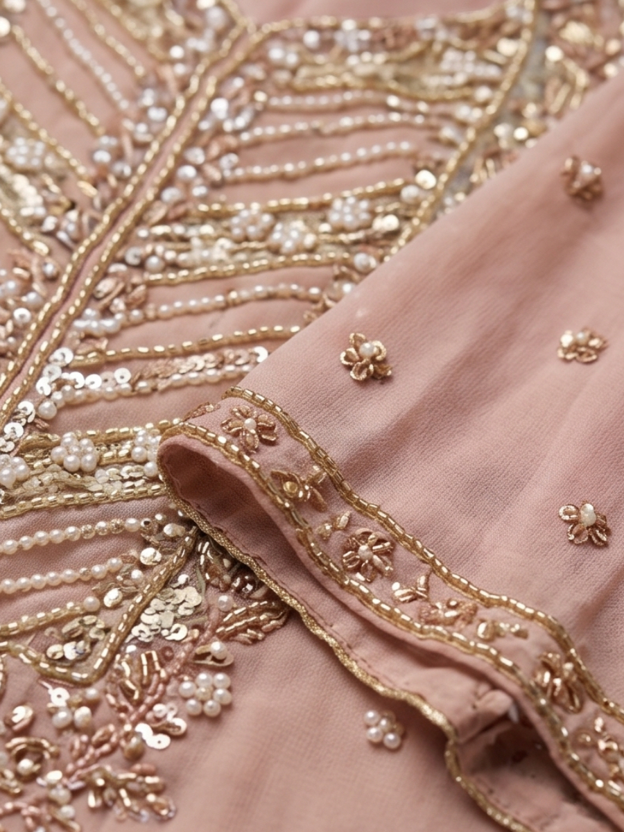Zari Jaal Sharara Suit