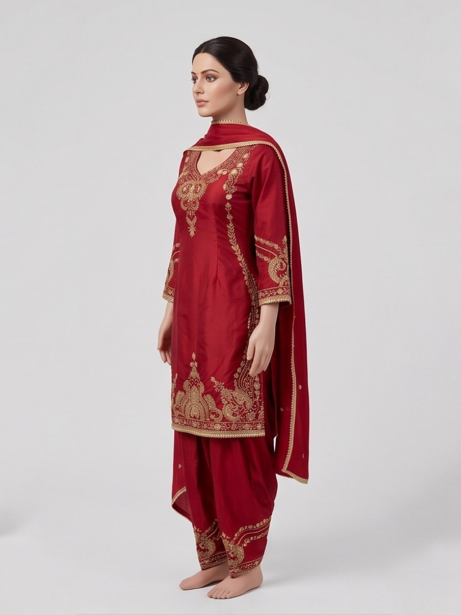 Zardozi Kaarigari Suit