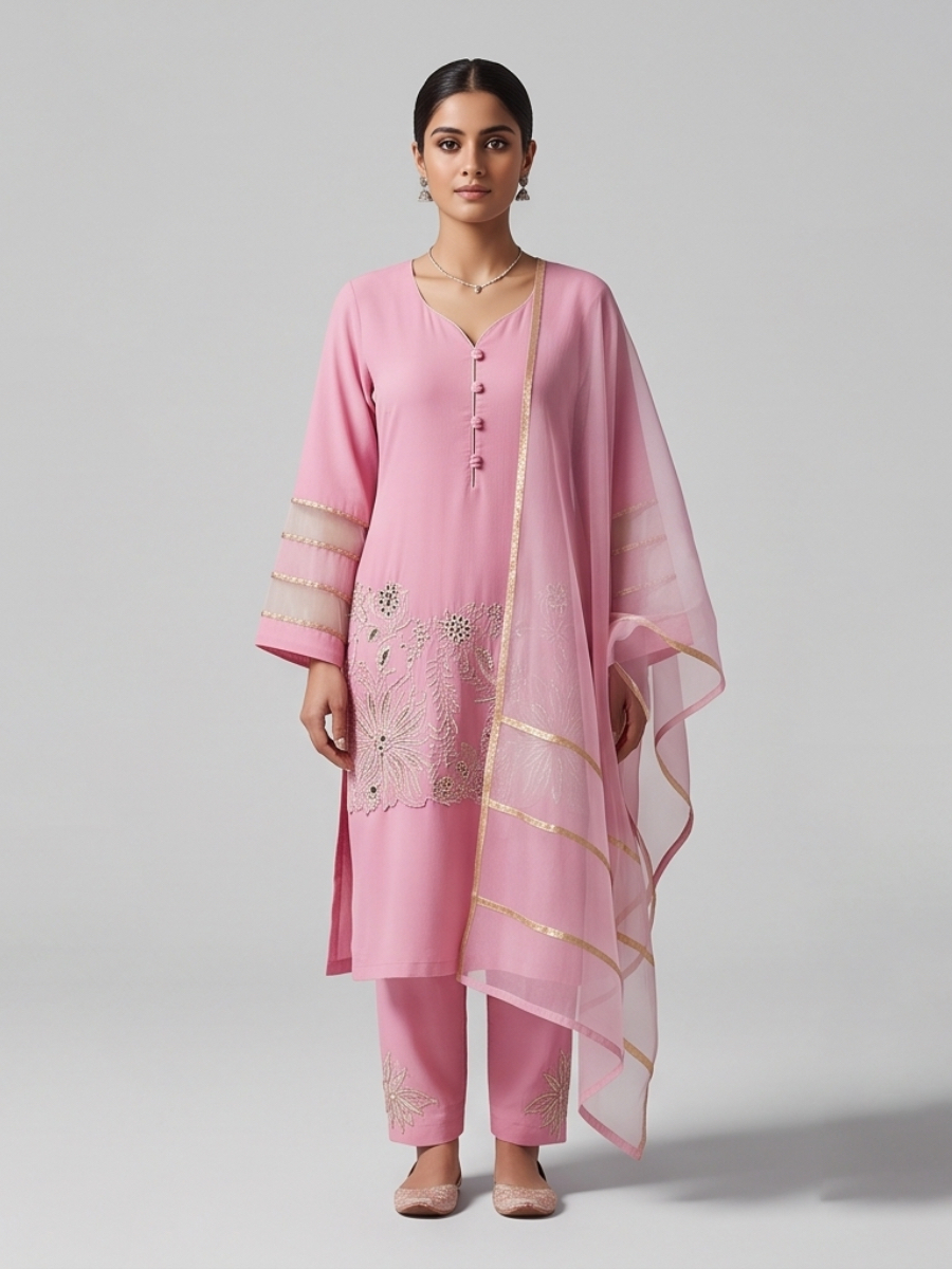Noor-e-Gul Farshi Suit
