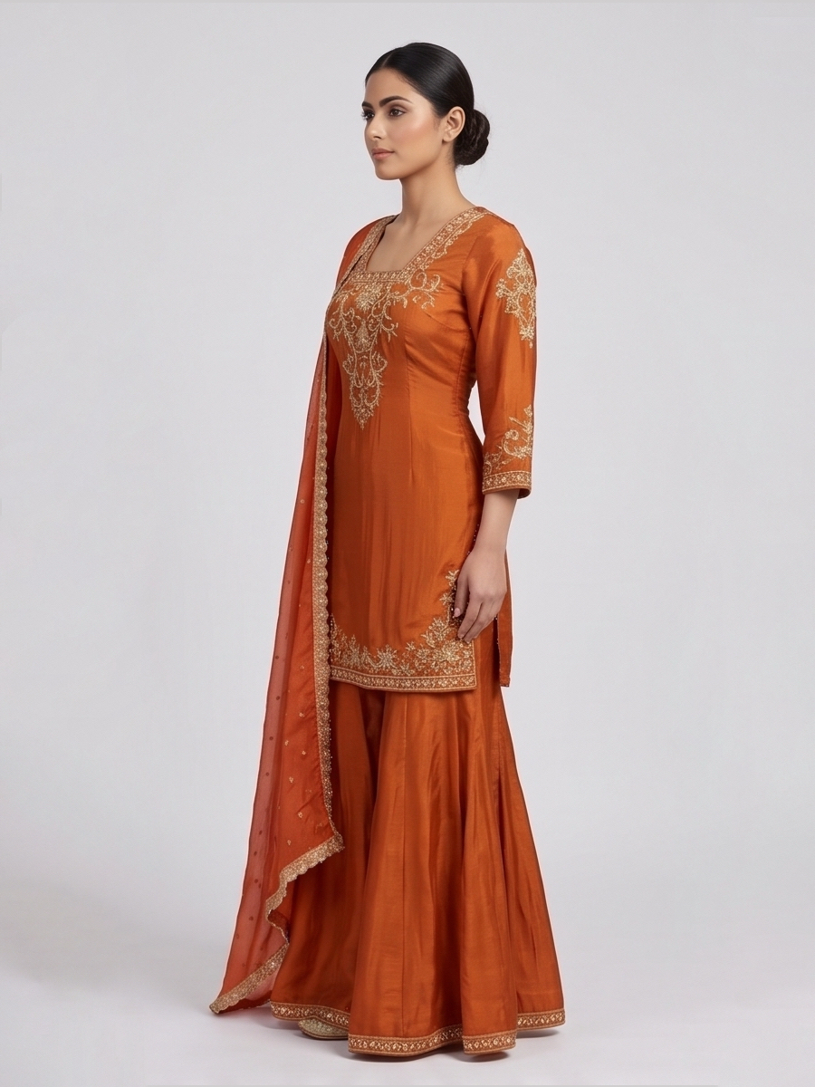Shahi Dabka Suit