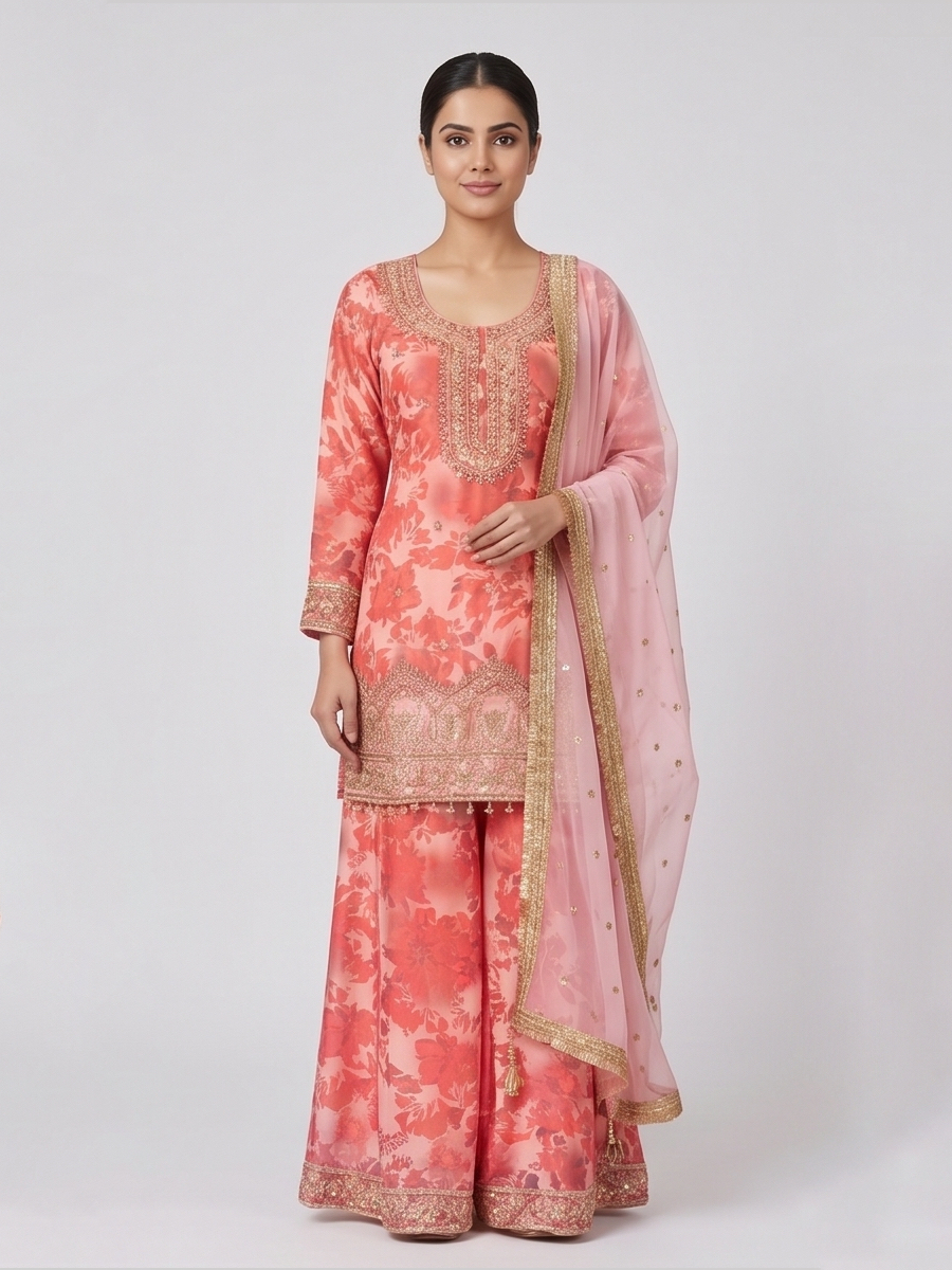 Mehar Sharara Set