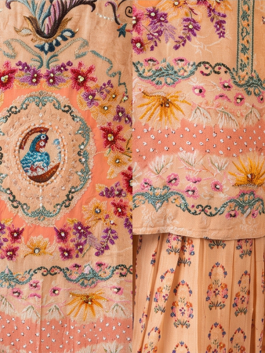 Naqash Print Suit