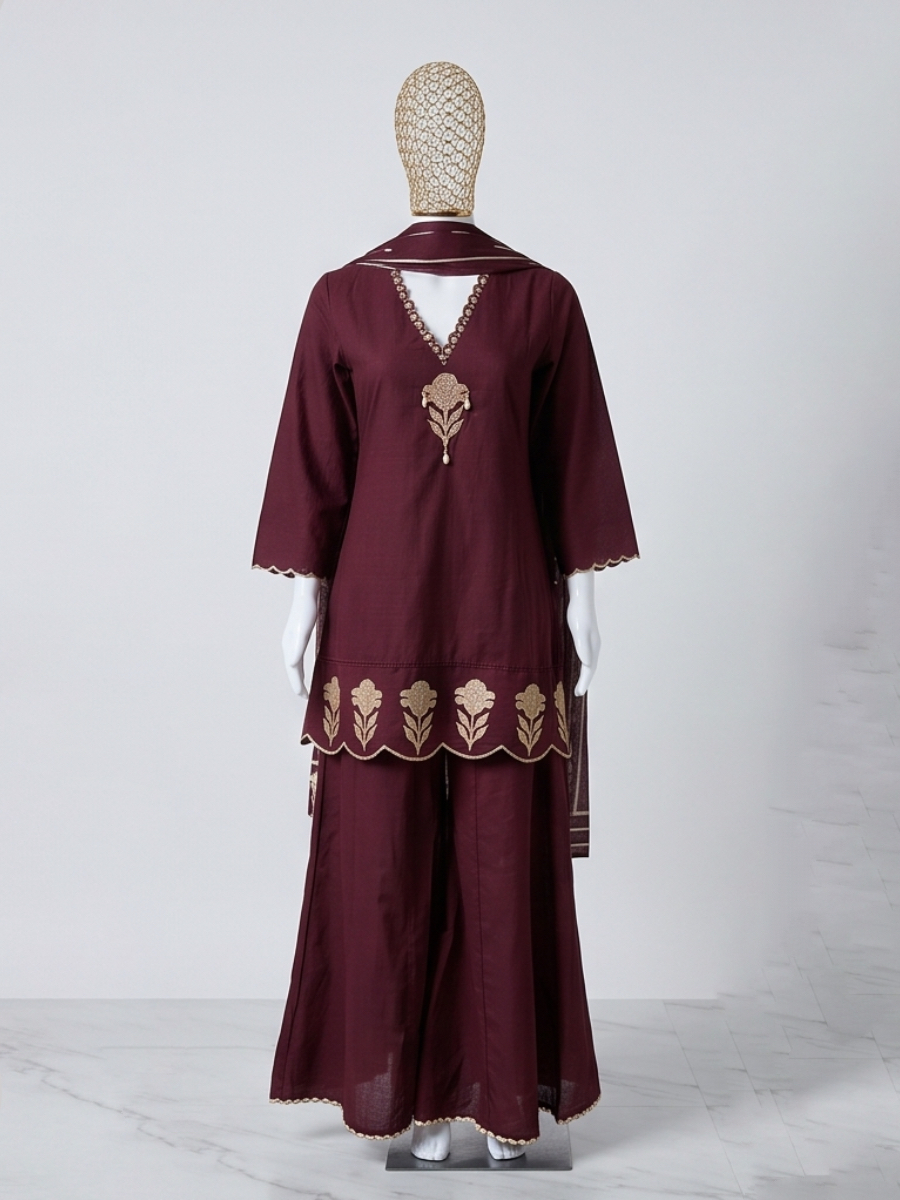 Ruby Gul Suit Set